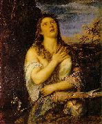 TIZIANO Vecellio Penitent Mary Magdalen r China oil painting reproduction